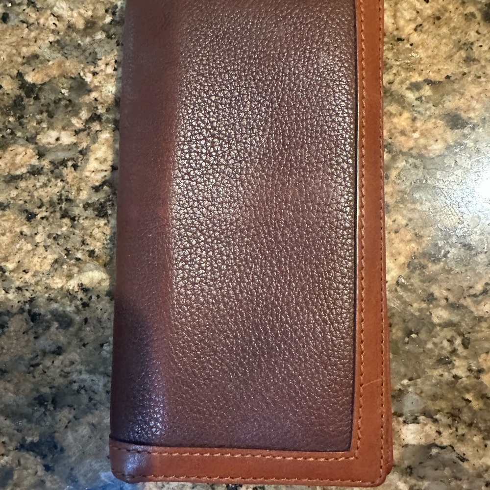 Dooney & Bourke Brown Leather Wallet